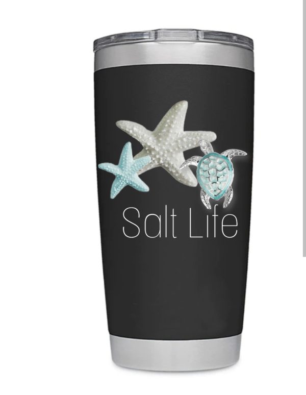 Salt Life Chalked Tumbler